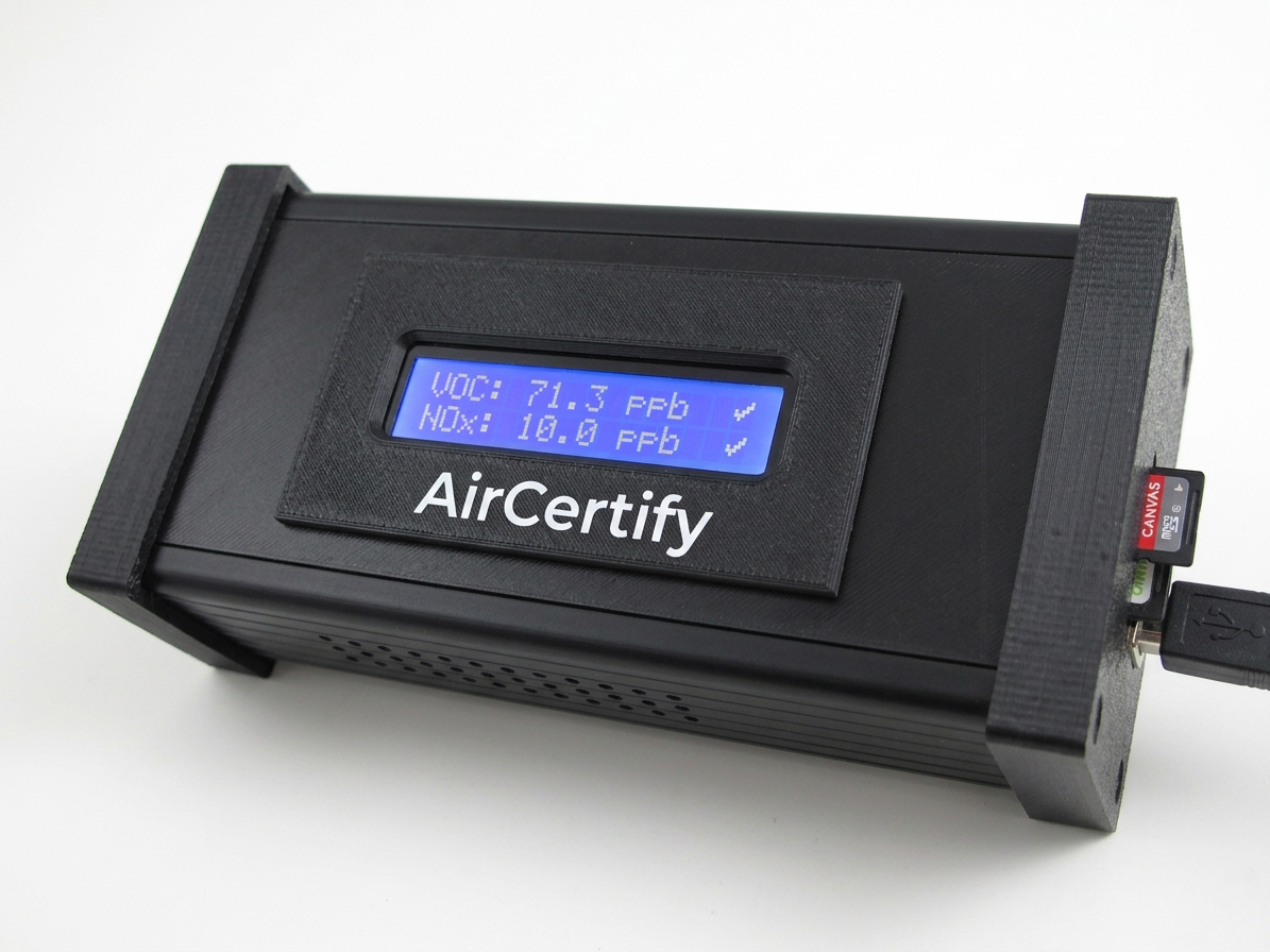 image of air certify scanner
