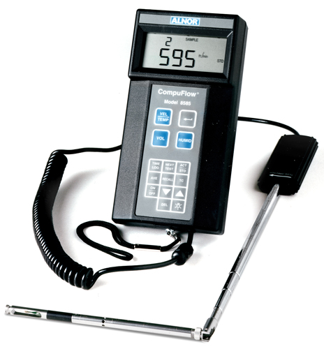 Alnor CompuFlow Thermoanemometer 8585