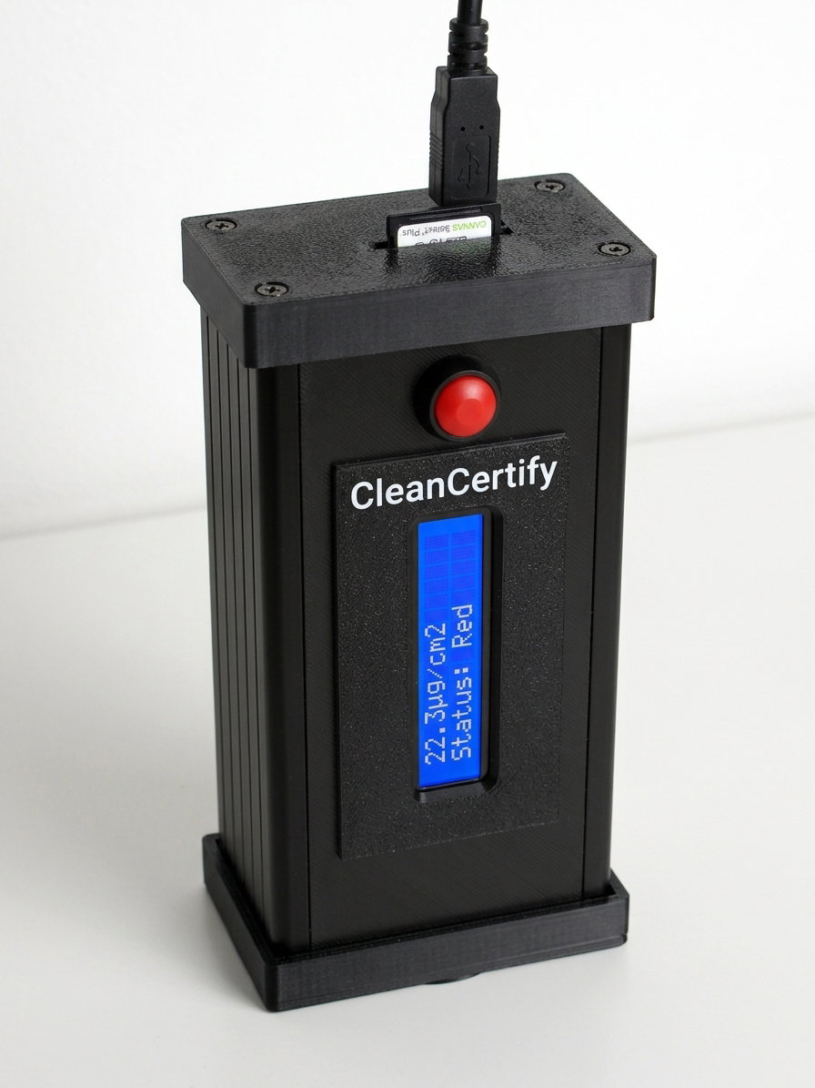 image of clean certify scanner