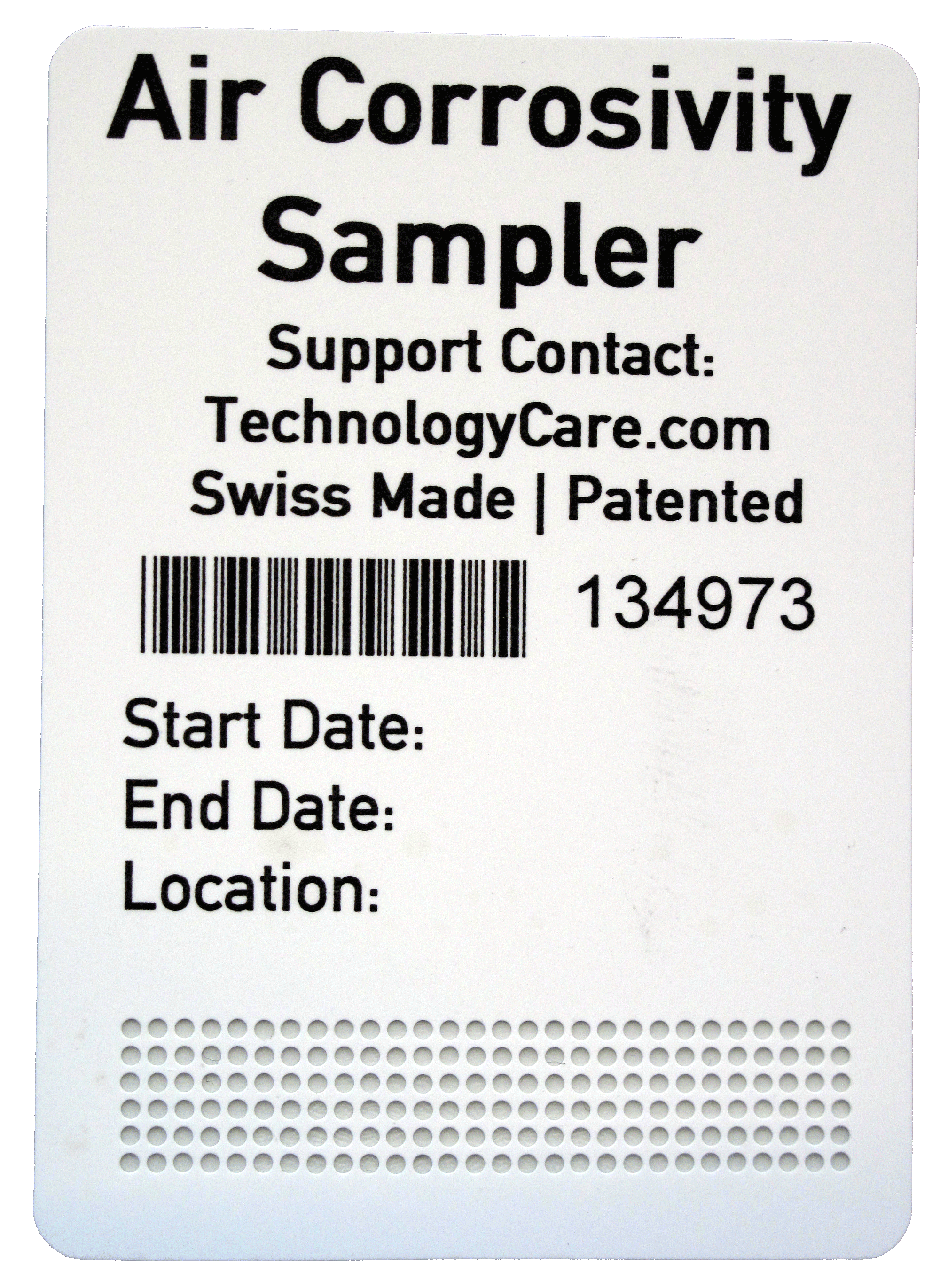 Air Quality Certification